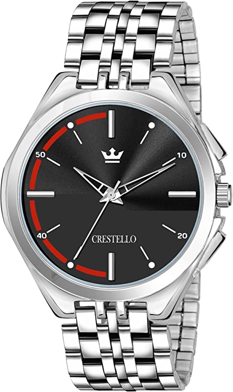 Photo 1 of Crestello Metal Chain Analog Wrist Watch for Men