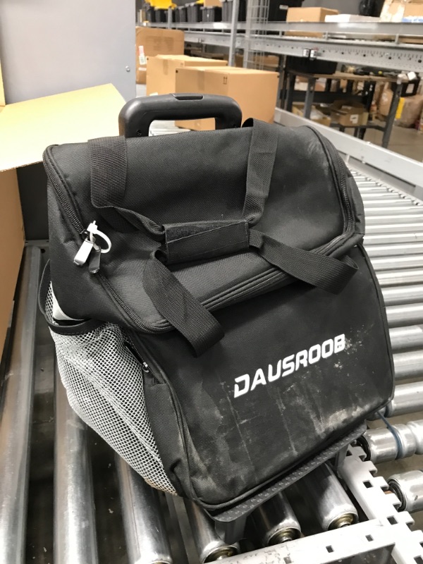 Photo 2 of DAUSROOB Rolling Cooler Bag 48 CAN Insulated Cooler with Wheels Collapsible with All-Terrain Wheels Soft Portable Leak-Proof Trolley with Extendable Handle...
