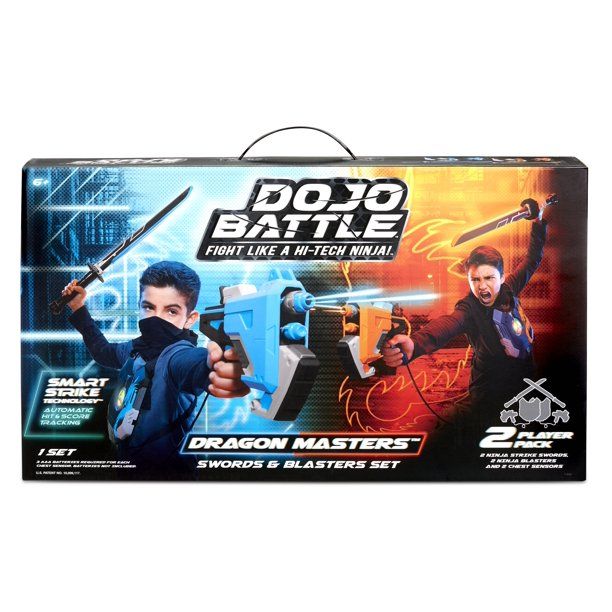 Photo 1 of Dojo Battle Dragon Masters 2 Player Electronic Battling Game with Swords & Blasters
