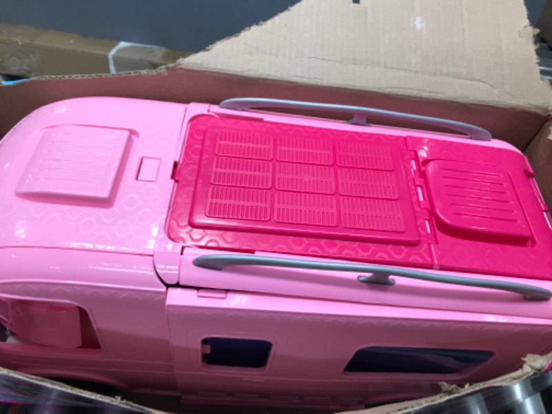 Photo 2 of Barbie Camper Playset With Barbie Accessories, Pool And Furniture, Rolling Vehicle With Campsite Transformation??? [Amazon Exclusive]