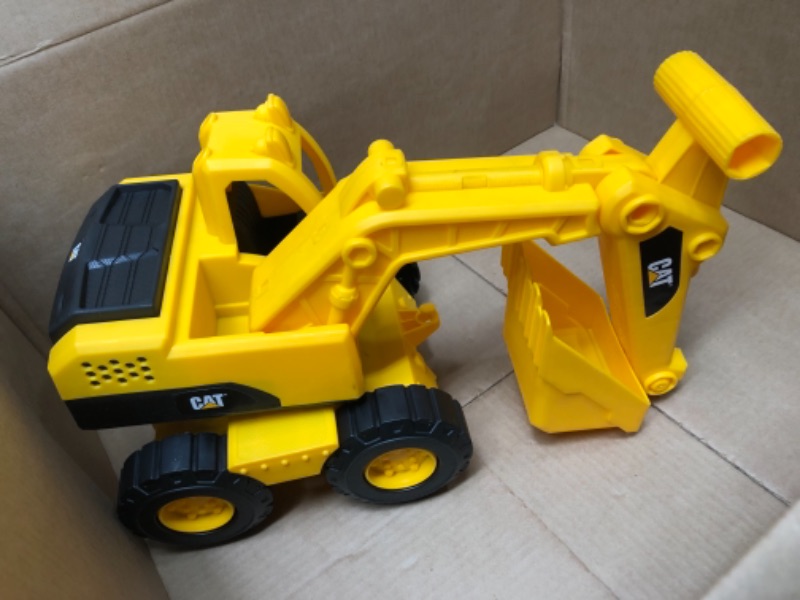 Photo 2 of Cat Construction 15" Toy Excavator , Yellow