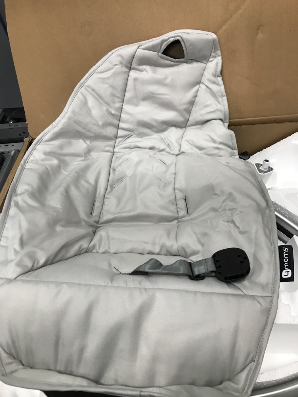 Photo 1 of 4moms MamaRoo Multi-Motion Baby Swing, Bluetooth Baby Swing with 5 Unique Motions, Grey
