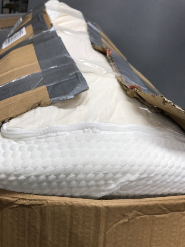 Photo 2 of Risar 3 Inch Memory Foam Mattress Topper  Mattress Pad, High Density Cooling Gel Infused Thick Bed Topper for Back Pain Relief, Removable Washable Bamboo Cover with Zipper, Soft & Breathable
