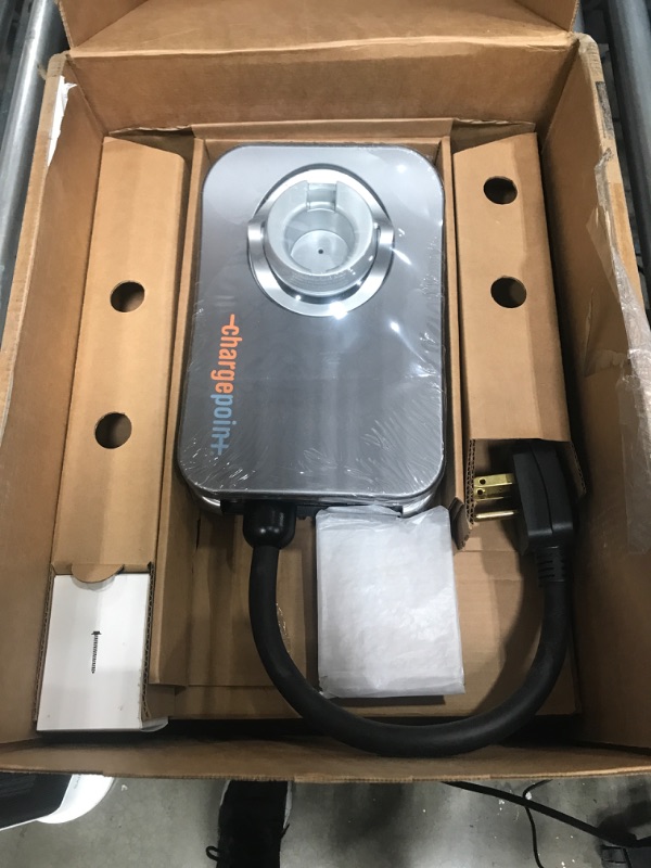 Photo 2 of ChargePoint Home Flex Electric Vehicle (EV) Charger 16 to 50 Amp 240-Volt Wi-Fi Enabled NEMA 6-50 Plug Indoor/Outdoor 23 Ft. Cable