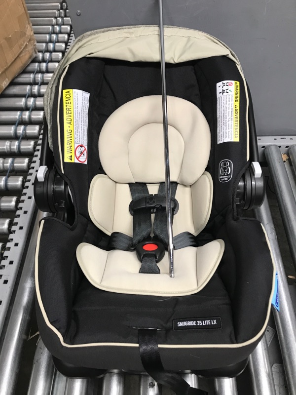 Photo 1 of Graco Modes Element LX Travel System | Includes Baby Stroller with Reversible Seat, Extra Storage, Child Tray, One Hand Fold and SnugRide® 35 Lite LX Infant Car Seat, Lynwood Element LX Lynwood