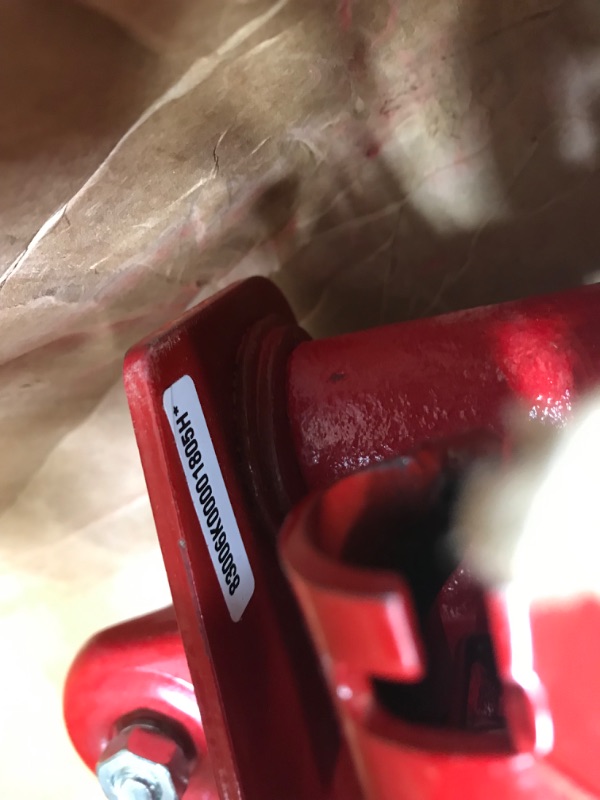 Photo 1 of BIG RED T83006 Torin Hydraulic Trolley Service/Floor Jack with Extra Saddle (Fits: SUVs and Extended Height Trucks): 3 Ton (6,000 lb) Capacity, Red