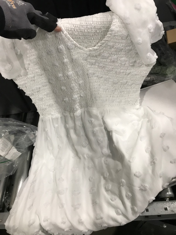 Photo 2 of white medium dress