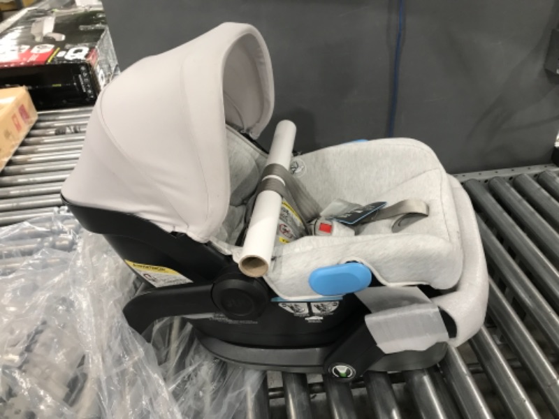 Photo 3 of ***STAINED*** MESA V2 Infant Car Seat- Stella (Grey mélange) + Base for MESA/MESA V2