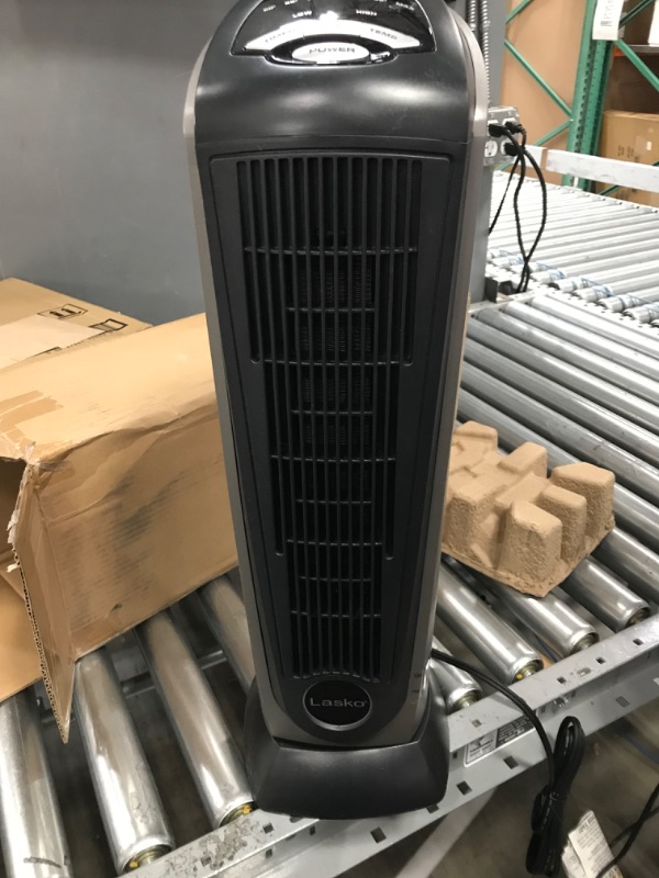 Photo 2 of ***NON-FUNCTIONAL***  Lasko Products Lasko 1500 Watt 2 Speed Ceramic Oscillating Tower Heater with Remote