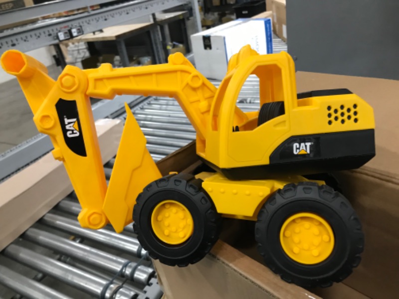 Photo 2 of Cat Construction 15" Toy Excavator , Yellow