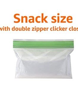 Photo 1 of Amazon Basics Snack Storage Bags,