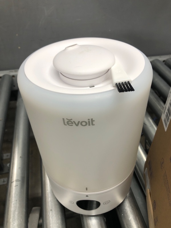 Photo 2 of *** UNABLE TO POWER ON *** LEVOIT Smart Cool Mist Humidifiers for Bedroom, Top Fill Essential Oil Diffuser, Auto Humidity Adjustment with Sensor, Remote Control, Ideal for Baby Nursery and Plants, Quiet, Ultrasonic, 3L, White