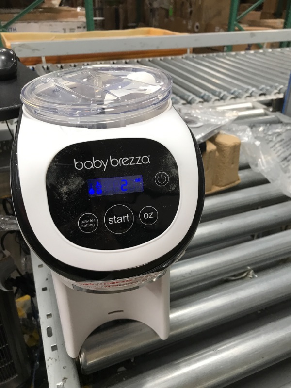 Photo 2 of Baby Brezza Formula Pro Mini Baby Formula Maker – Small Baby Formula Mixer Machine Fits Small Spaces and is Portable for Travel– Bottle Makers Makes The Perfect Bottle for Your Infant On The Go