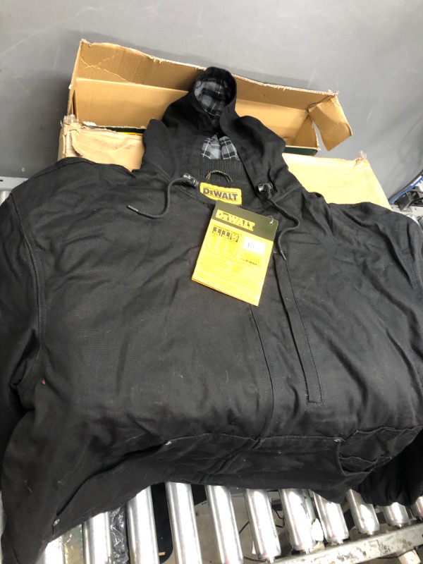 Photo 2 of DEWALT 2XL Black Polyester Heated Jacket