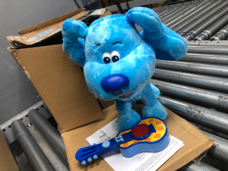 Photo 2 of **FUNCTIONAL**
SBlue’s Clues & You! Dance-Along Blue Plush, by Just Play