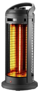 Photo 1 of Ainfox Oscillating Tower Heater, 1500W Room Heater, 3S Quick Heat up, 4 Heat Settings, Adjustable Thermostat, Overheat and Tip-Over Protection, 22-Inch Space Heater for Indoor Use
