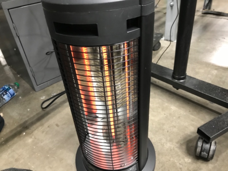 Photo 2 of Ainfox Oscillating Tower Heater, 1500W Room Heater, 3S Quick Heat up, 4 Heat Settings, Adjustable Thermostat, Overheat and Tip-Over Protection, 22-Inch Space Heater for Indoor Use
