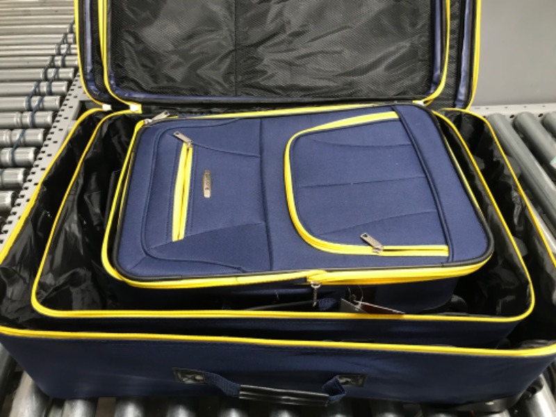 Photo 1 of 
Rockland Journey Softside Upright Luggage Set,