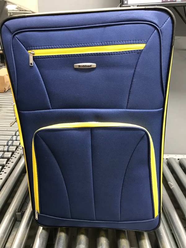 Photo 4 of 
Rockland Journey Softside Upright Luggage Set,