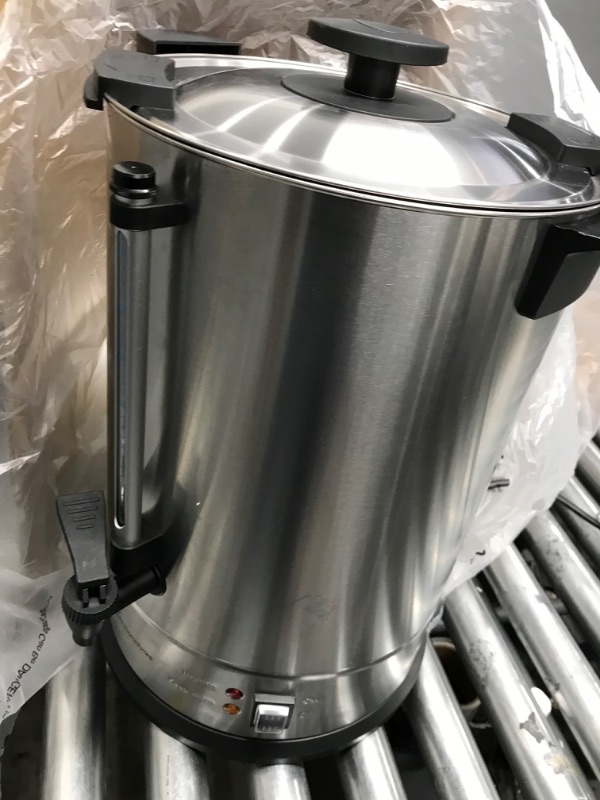 Photo 4 of Restpresso 110 Cup Commercial Coffee Urn - Stainless Steel Large Coffee Dispenser For Quick Brewing - Automatic Hot Water Dispenser - Ideal for Large...
