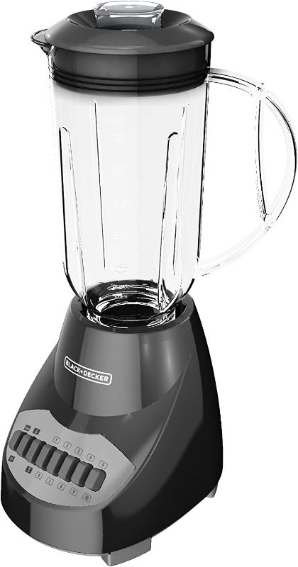 Photo 1 of *Tested* BLACK+DECKER Crush Master 10-Speed Blender, Black, BL2010BP
