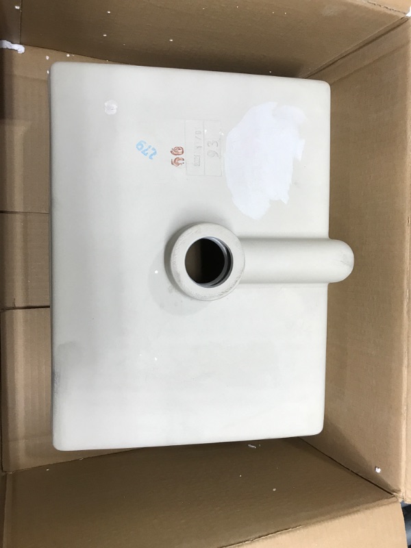 Photo 3 of 20 Inch Undermount Bathroom Sink Rectangle Undermount Sink White Ceramic Under Counter Bathroom Sink with Overflow 
