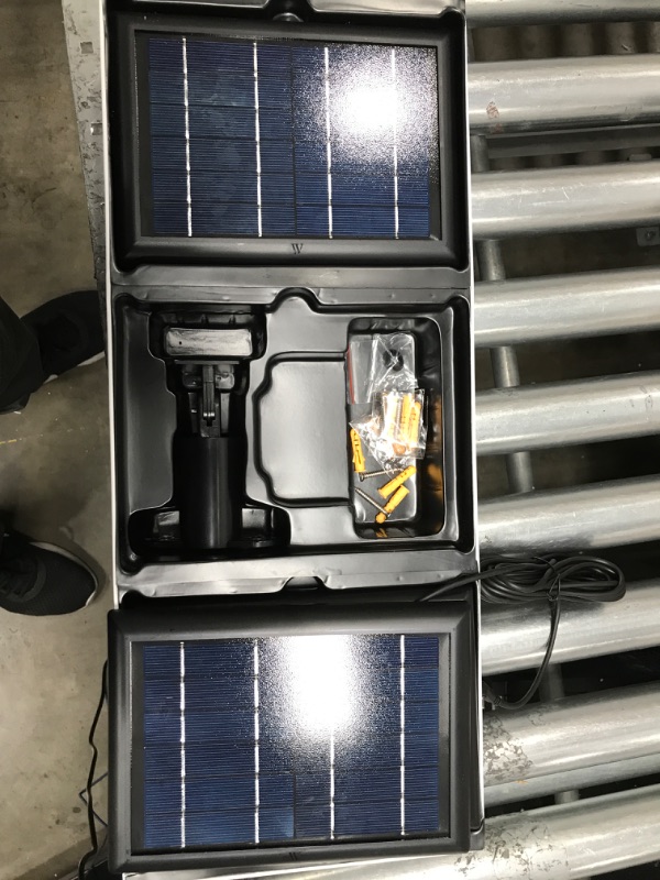 Photo 1 of [Updated Version] Wasserstein Solar Panel with 13.1ft/4m Cable Compatible with Arlo Essential Spotlight/XL Spotlight Camera (3-Pack, Black) (NOT Compatible with Arlo Ultra, Pro 1,2 or 3, HD)