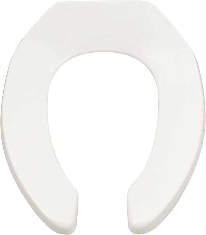 Photo 1 of American Standard Plastic Elongated Toilet Seat 5901110T.020 White