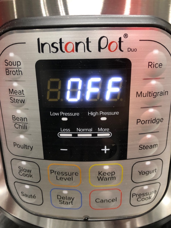 Photo 6 of *** LID HANDLE BROKEN *** Instant Pot Duo 7-in-1 Electric Pressure Cooker, Slow Cooker, Rice Cooker, Steamer, Sauté, Yogurt Maker, Warmer & Sterilizer, Includes App With Over 800 Recipes, Stainless Steel, 8 Quart 8QT Duo