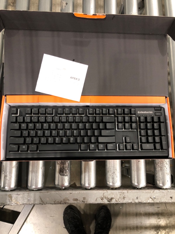 Photo 2 of SteelSeries Apex 3 RGB Gaming Keyboard – 10-Zone