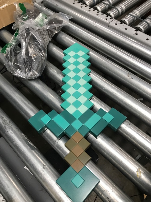 Photo 2 of Disguise Minecraft Sword Costume Accessory, One Size
