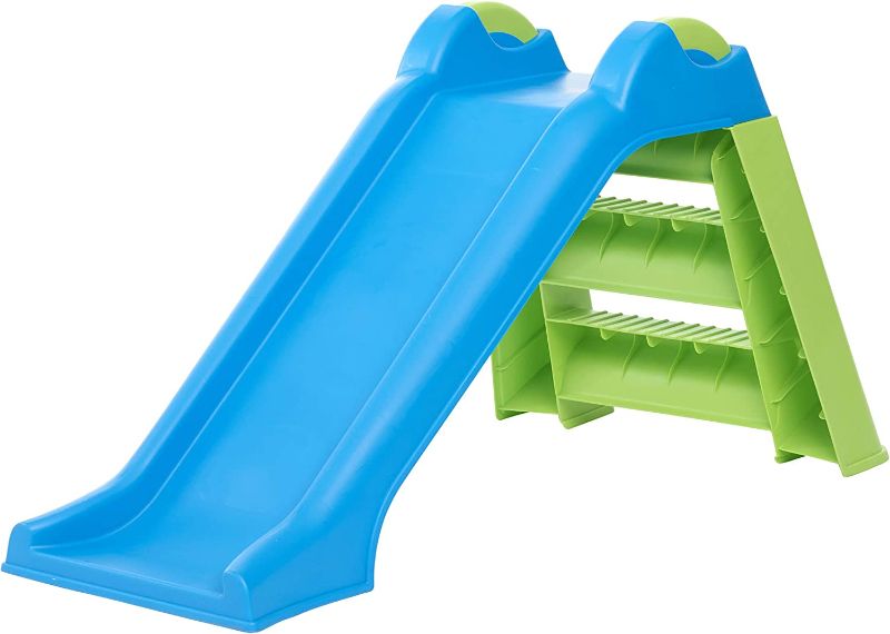 Photo 3 of American Plastic Toys Kids Indoor/Outdoor Deluxe Slide , Green