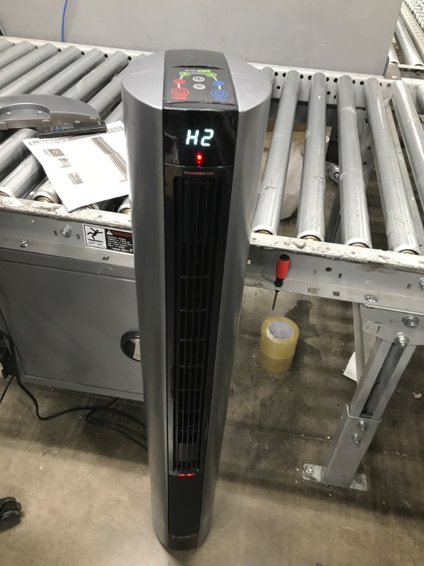 Photo 3 of (Missing piece) Lasko Portable Fan & Heater All Season Comfort Control Tower Fan and Space Heater in One with Remote Control, Black, FH515 (tested)