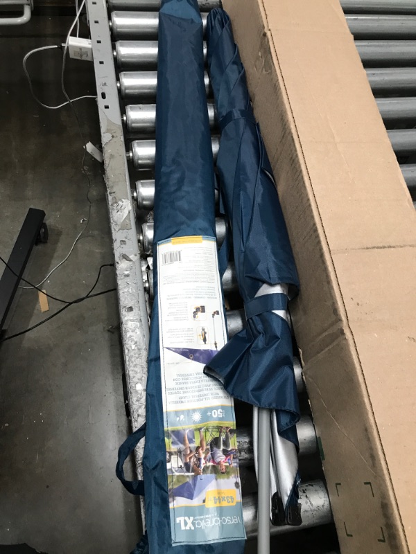 Photo 1 of Brella Versa-Brella SPF 50+ Adjustable Umbrella with Universal Clamp. MIDNIGHT BLUE