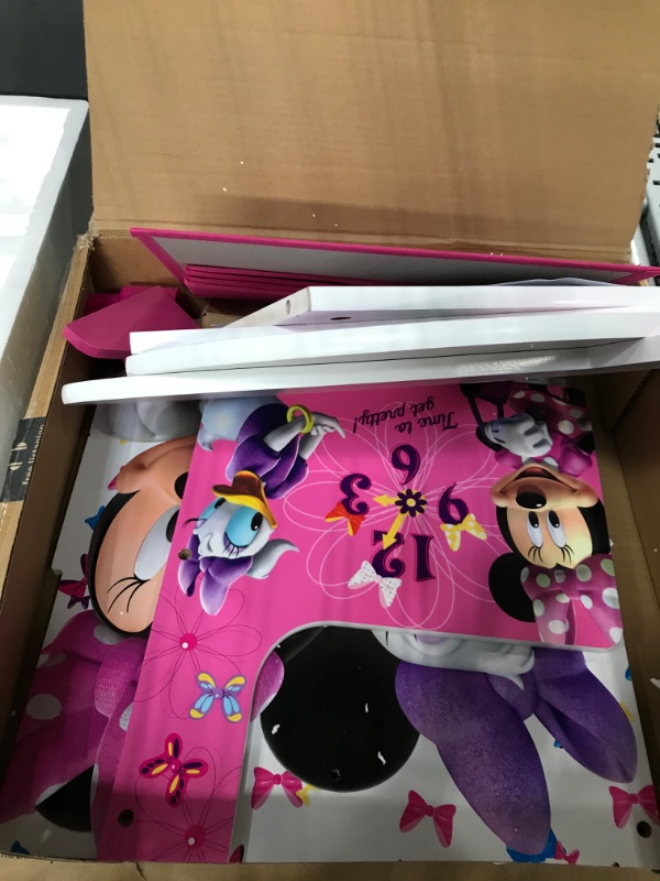 Photo 3 of Delta Children Chair Desk With Storage Bin, Disney Minnie Mouse
