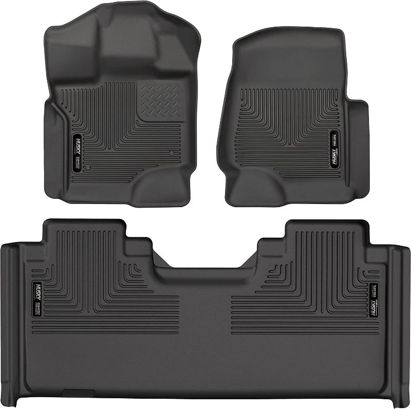 Photo 2 of  Liners Weatherbeater Series | Front & 2nd Seat Floor Liners - Black | 94051 | Fits 2015-2022 Ford F-150 Extended/SuperCab 3 Pcs
