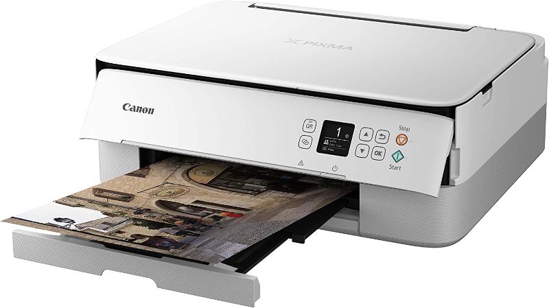 Photo 1 of TURNS ON ***
Canon PIXMA TS5320 All in One Wireless Printer, Scanner, Copier with AirPrint, White, Works with Ale