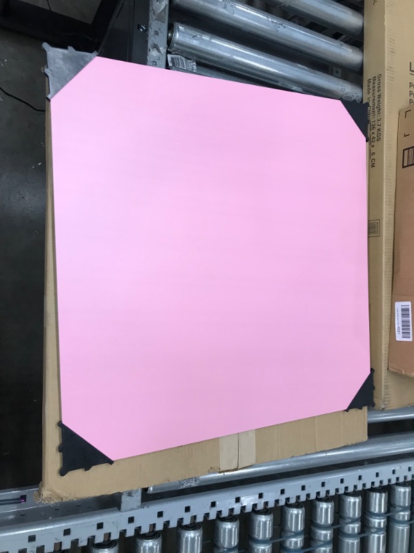 Photo 3 of BEIYANG Backdrops Board for Photography, 2PCS Double Side Photo Backdrop Boards for Video, Food Photography Waterproof Surfaces Backdrops 24X24 inch Product Backdrops Flat Backdrops with 2 Bracket 24x24inch Pink/White + Grey/Dark Grey