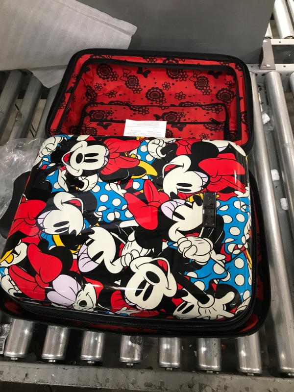Photo 2 of American Tourister Disney Hardside Luggage with Spinners, Minnie Mouse 2, 2-Piece Set (18/20) 2-Piece Set (18/20) Minnie Mouse 2