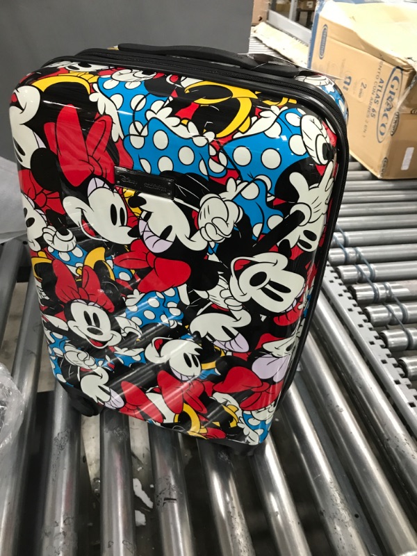 Photo 4 of American Tourister Disney Hardside Luggage with Spinners, Minnie Mouse 2, 2-Piece Set (18/20) 2-Piece Set (18/20) Minnie Mouse 2