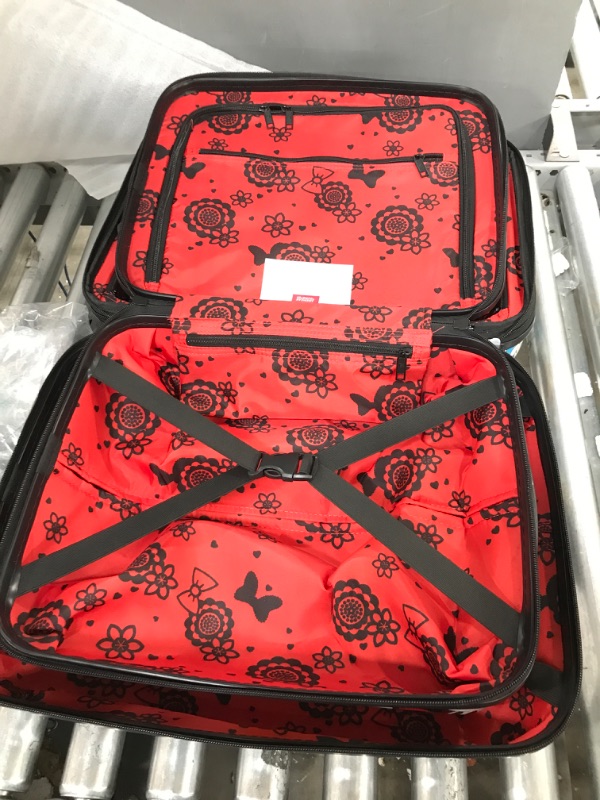 Photo 3 of American Tourister Disney Hardside Luggage with Spinners, Minnie Mouse 2, 2-Piece Set (18/20) 2-Piece Set (18/20) Minnie Mouse 2