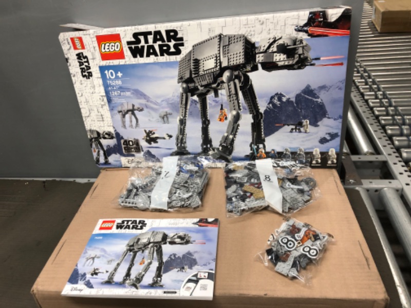 Photo 3 of ***FACTORY SEALED*** LEGO Star Wars at-at 75288 Building Kit, Fun Building Toy for Kids to Role-Play Exciting Missions in The Star Wars Universe and Recreate Classic Star Wars Trilogy Scenes (1,267 Pieces) Frustration-Free Packaging