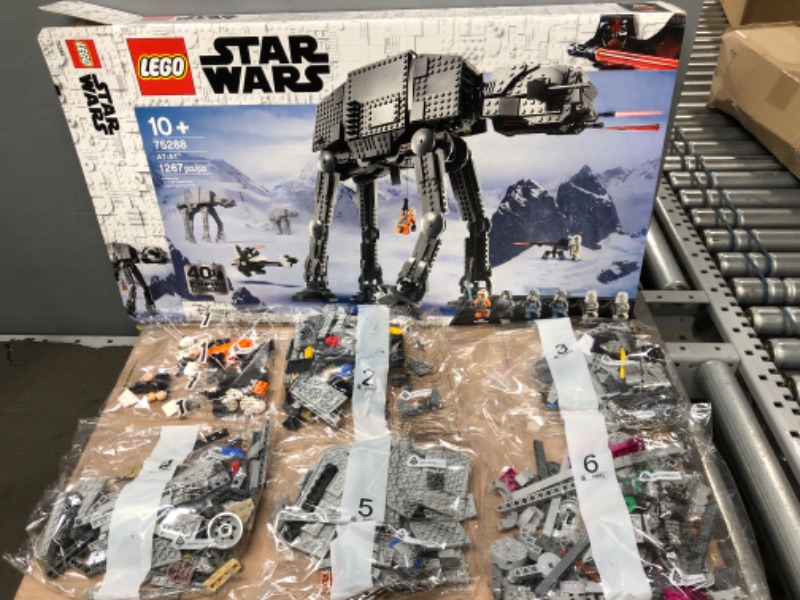 Photo 2 of ***FACTORY SEALED*** LEGO Star Wars at-at 75288 Building Kit, Fun Building Toy for Kids to Role-Play Exciting Missions in The Star Wars Universe and Recreate Classic Star Wars Trilogy Scenes (1,267 Pieces) Frustration-Free Packaging