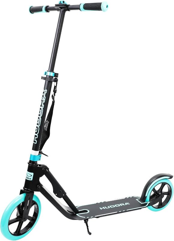 Photo 1 of 
Hudora Scooter for Adults - Folding Adult Scooters Adjustable Height, Scooters for Teens 12 Years and up, Kick Scooter for Outdoor Use, Lightweight Durable...
Size:9 inch