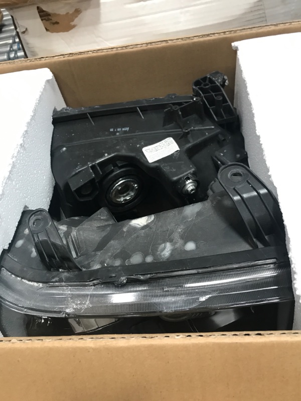 Photo 1 of AUTOSAVER88 Headlight Assembly Compatible with 2007 2008 2009 2010 2011 2012 2013 Tundra /2008-2017 Sequoia Amber Reflector Clear Lens OE - Black/Amber/Clear
