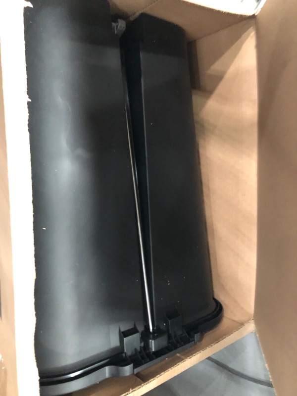 Photo 1 of Glad 20 Gallon / 75 Liter Extra Capacity Plastic Step Trash Can with CloroxTM Odor Protection | Fits Kitchen Pro 20 Gallon Trash Bags, Black Black 20 Gallon