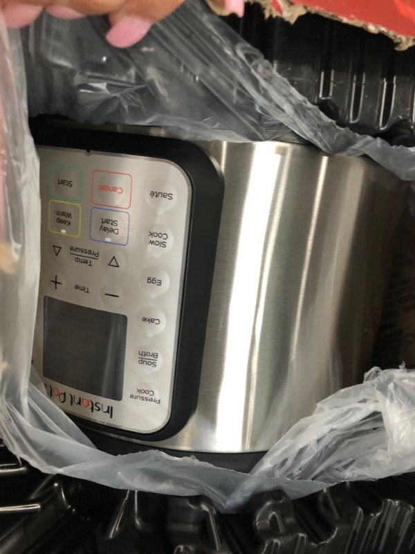 Photo 4 of [READ NOTES]
Instant Pot Duo Plus 9-in-1 Electric Pressure Cooker, Slow Cooker, Rice Cooker, Steamer, Sauté, Yogurt Maker, Warmer & Sterilizer, Includes App 