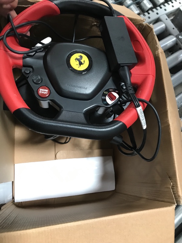 Photo 2 of ***SCRAPES - SEE PICTURES - UNABLE TO TEST***
Thrustmaster Ferrari 458 Spider Racing Wheel for Xbox One