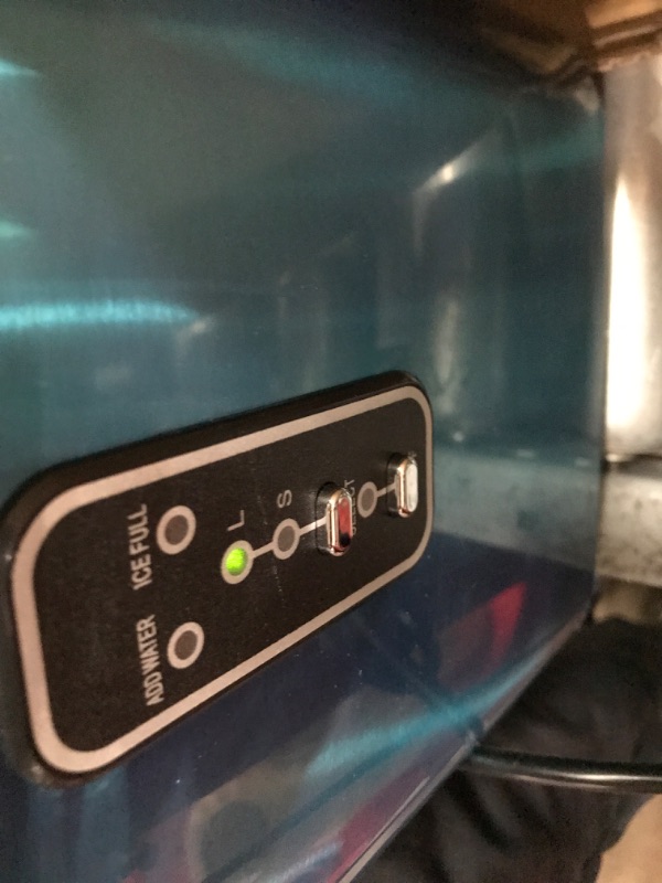 Photo 1 of **USED** TESTED POWERS ON EUHOMY Ice Maker Machine Countertop, 27lbs/Day Silver 1