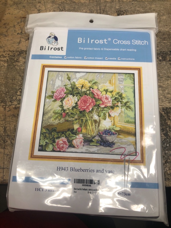 Photo 1 of Bilrost Cross Stitch Kits for Beginners Cross Stitch Needlepoint Kits for Adults Stamped Cross Stitch Kits for Adults DIY